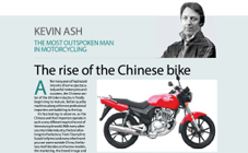 The rise of the Chinese Bike.