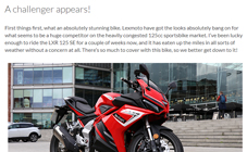 Bike Matters Lexmoto LXR SE Review
